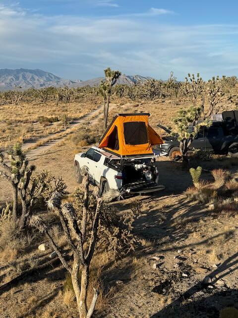 Rivian R1T R1S Recent project: modifying bed for cozy stealth camping in my R1T GFC camper IMG_1927