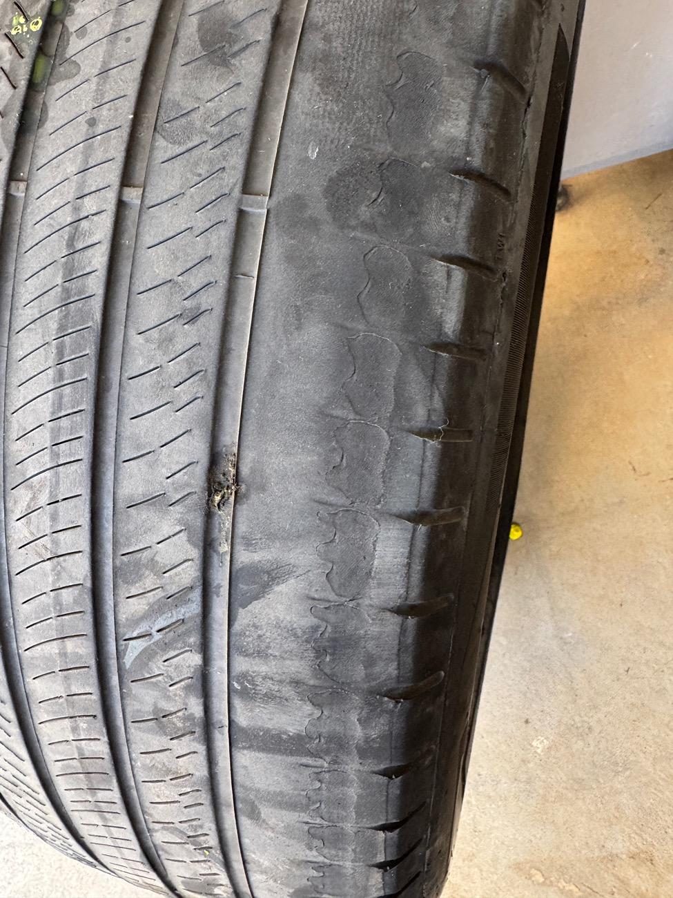 Rivian R1T R1S Front tires wearing unevenly IMG_8530