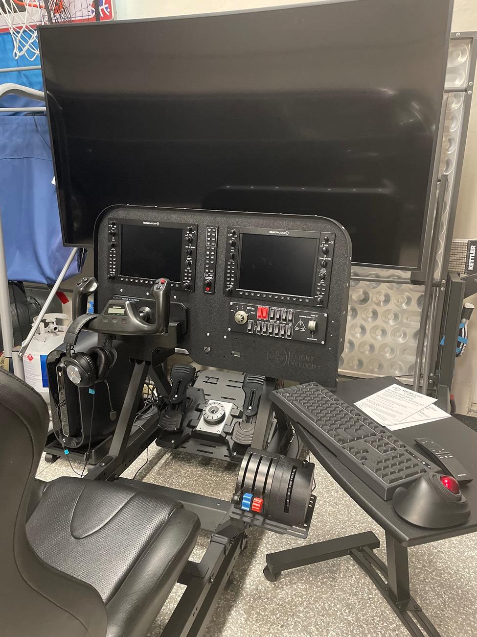 Rivian R1T R1S Thoughts on a flight simulator cockpit 66990757066__5175EC7E-4F5E-4177-883C-559F86A18E92