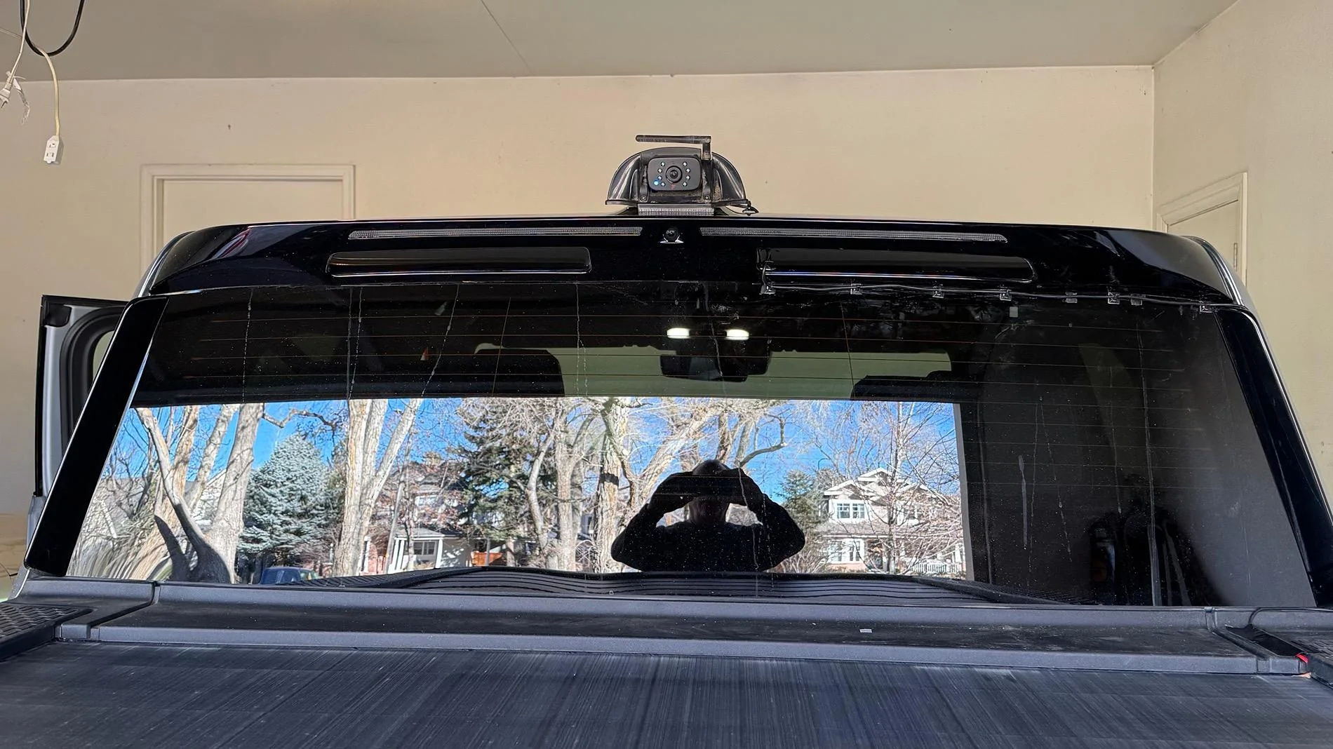 Rivian R1T R1S Yakima FatCat Mount installed IMG_2658