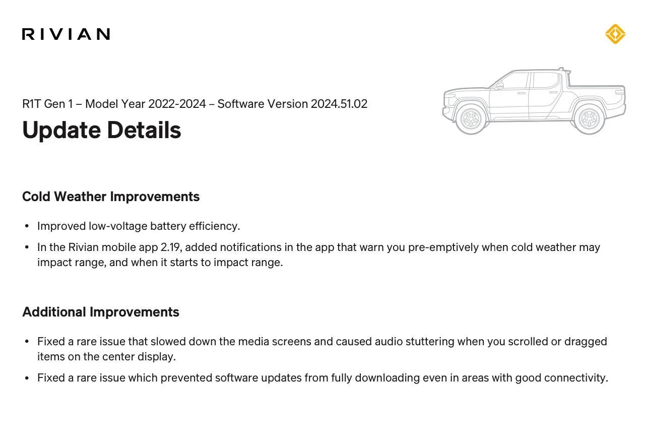 Rivian R1T R1S New IOS app released 1738964481925-aj