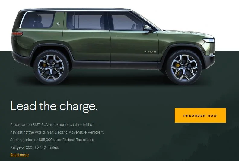 Rivian R1T R1S A History of Rivian (via its webpage) - Part 1 34