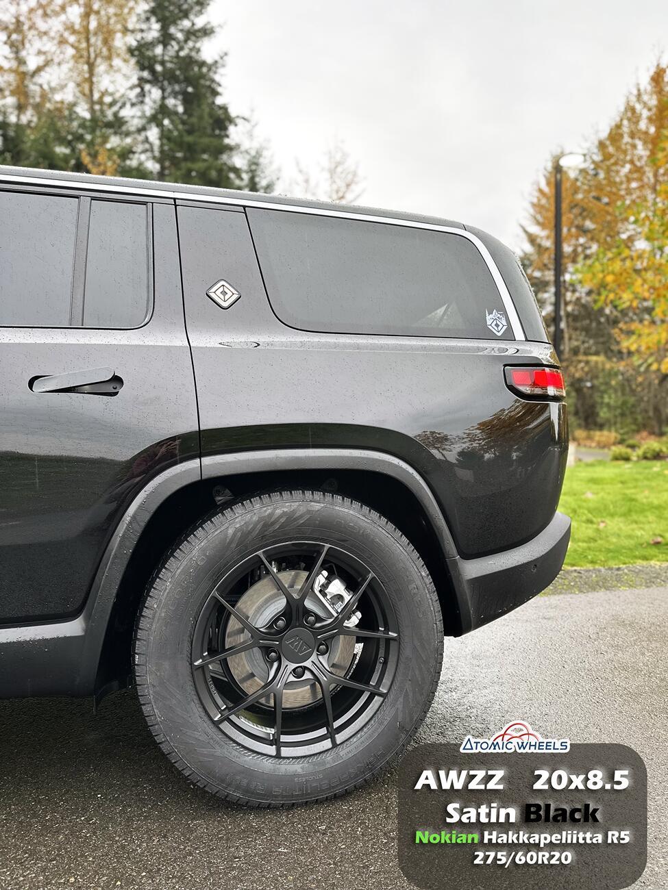 Rivian R1T R1S Official Atomic Wheels thread for Rivian AWZZ20_Rivian_Satinblack_Stamp_5