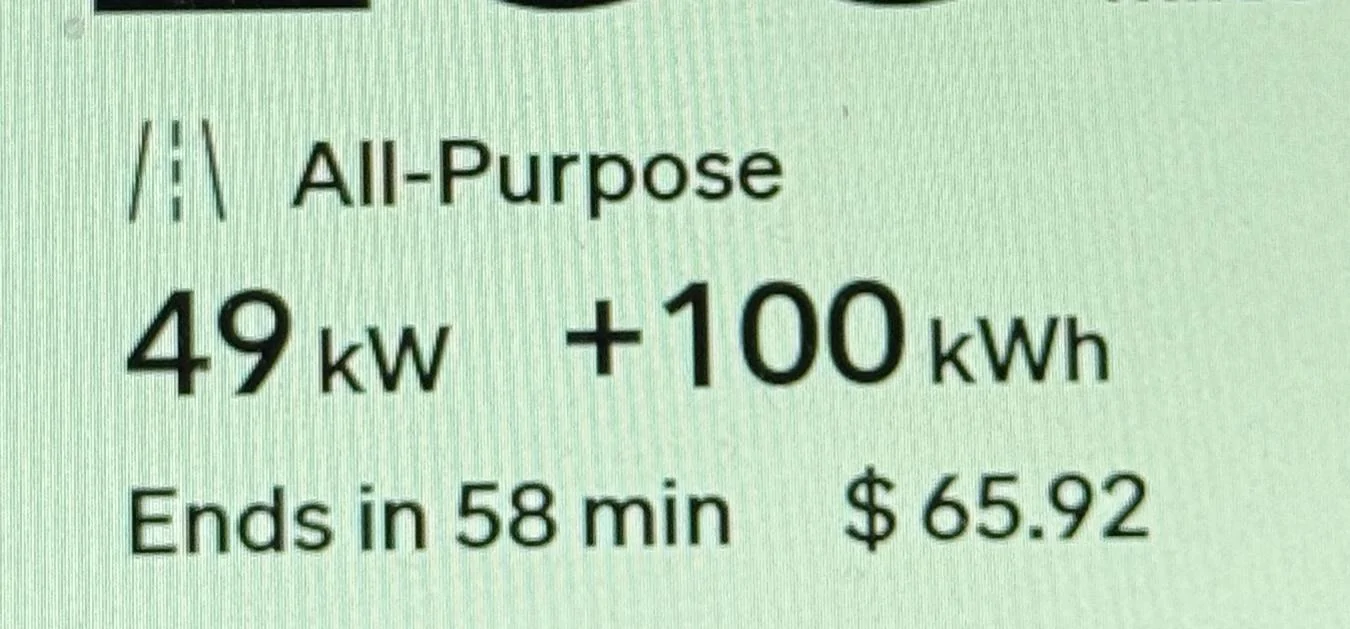 Rivian R1T R1S Rivian now charging $.68 per kwh IMG_2443