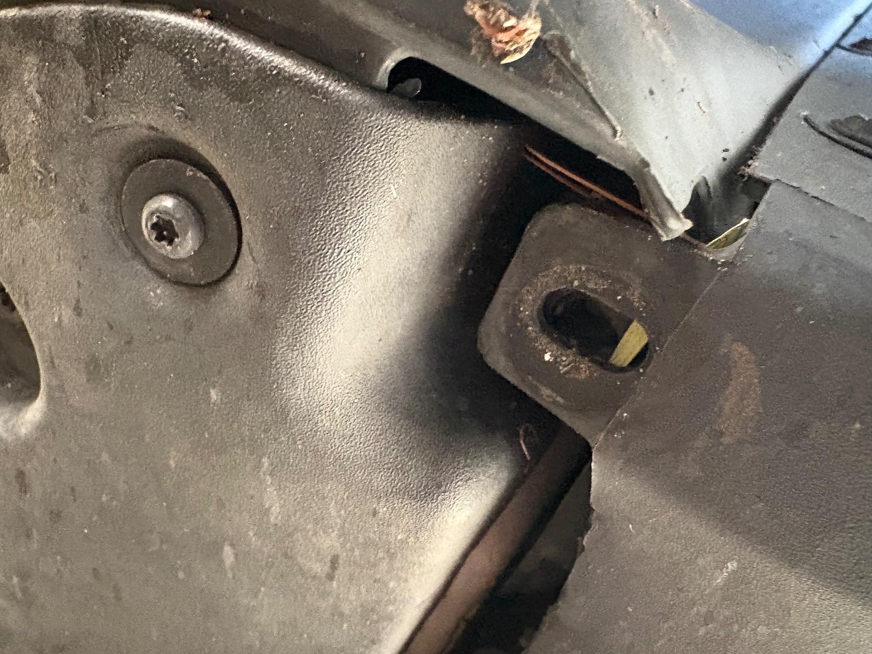 Rivian R1T R1S Bolt missing and a rattling from passenger side IMG_0245