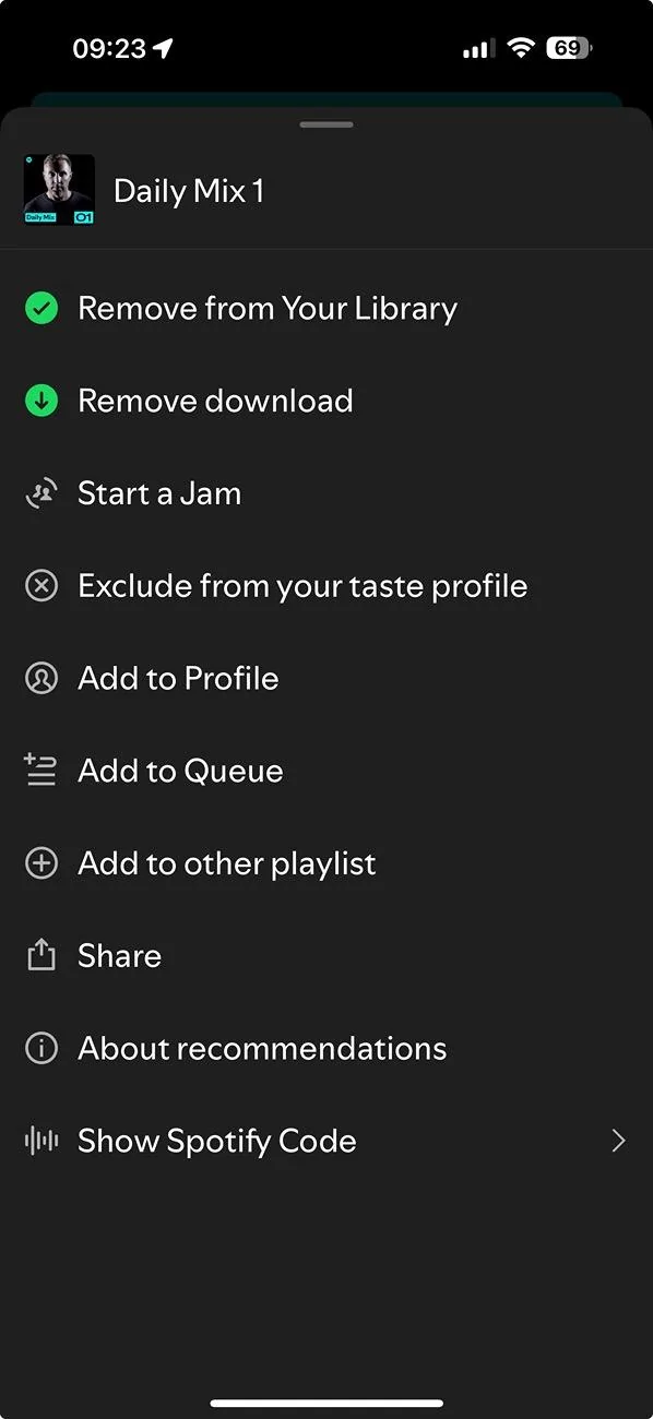 Rivian R1T R1S Solution: Downloading Music on Spotify Screenshot 2025-02-17 at 09.23.05