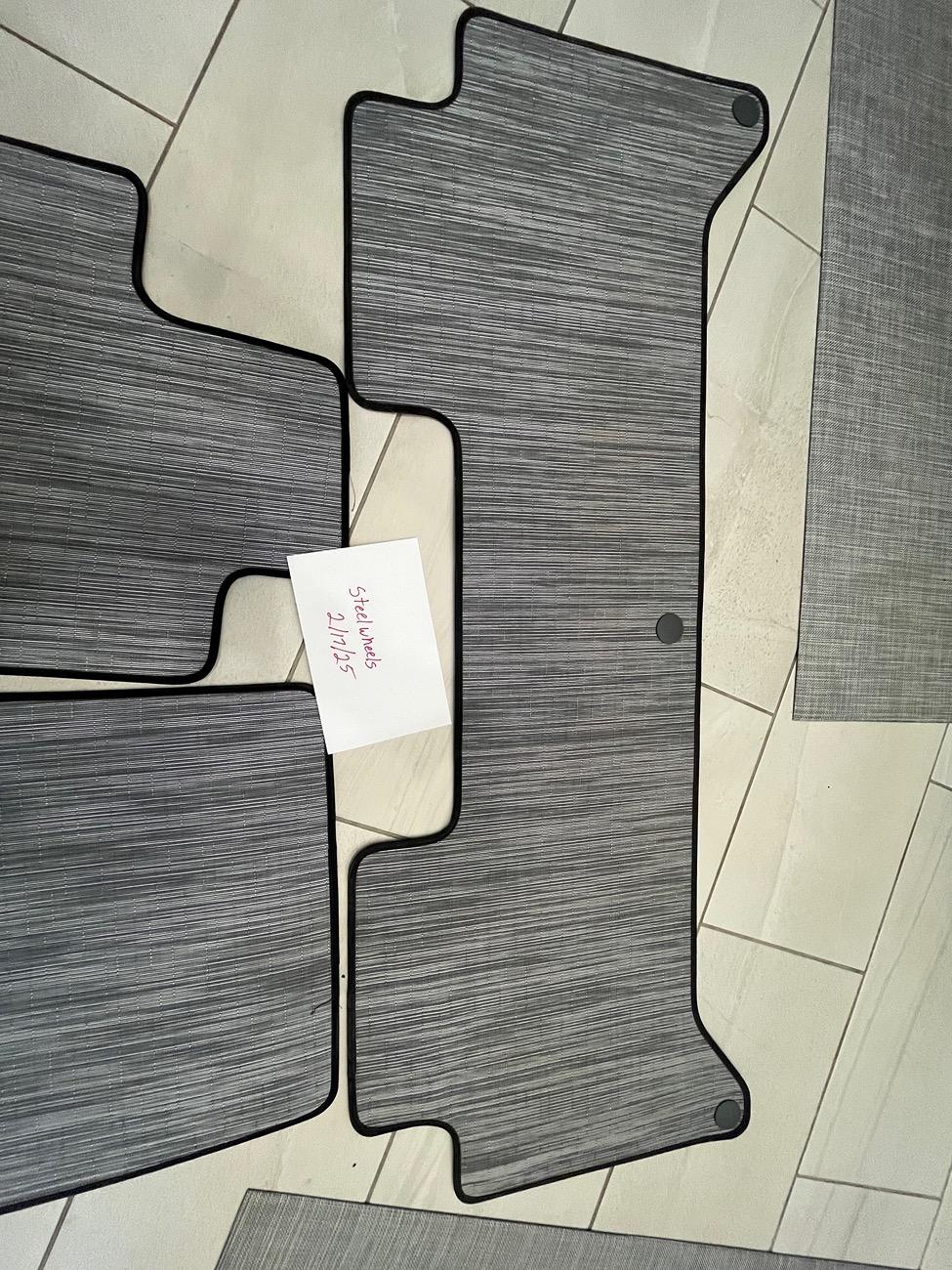 Rivian R1T R1S New R1T floor mats IMG_2500