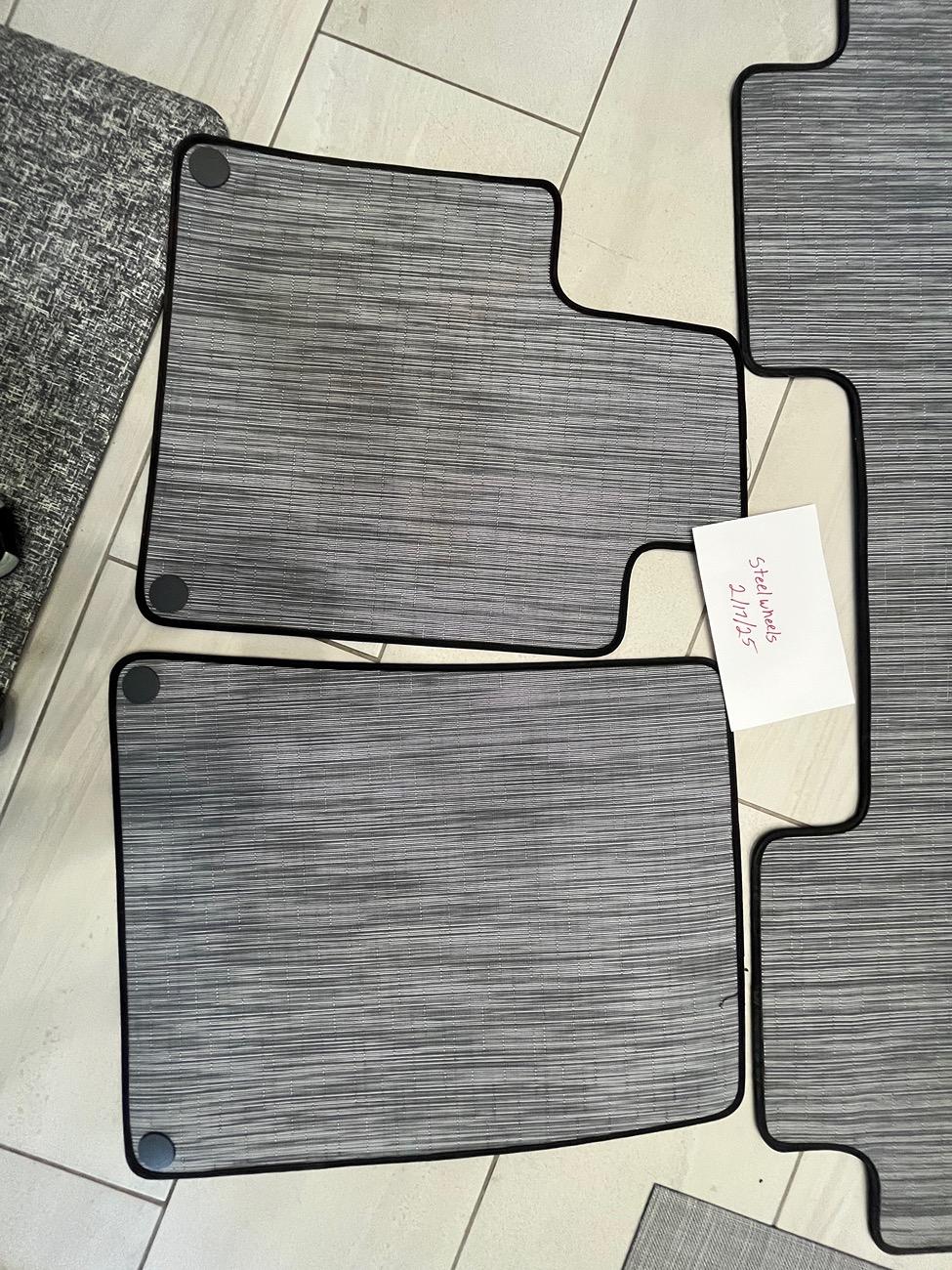 Rivian R1T R1S New R1T floor mats IMG_2501