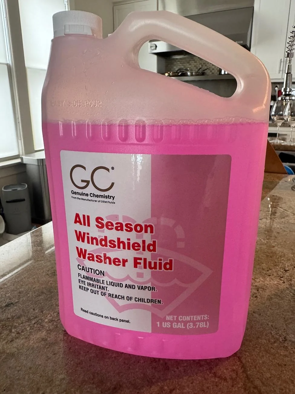 Rivian R1T R1S Factory Winshield Solvent IMG_5296