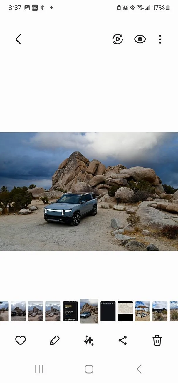 Rivian R1T R1S R1S at Ryan campsite in Joshua Tree Screenshot_20250217_203730_Gallery