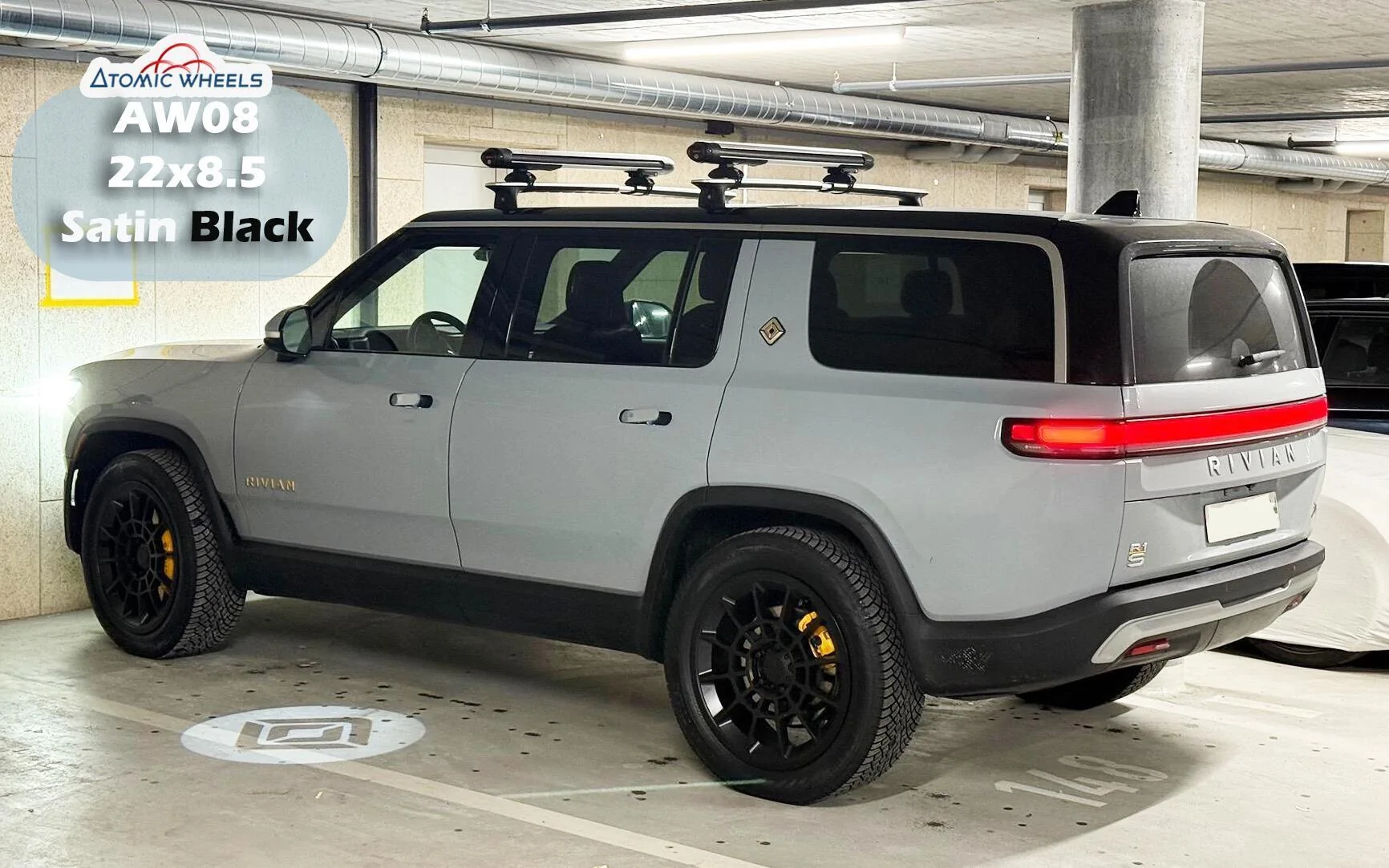New 20-inch [AW08] Fully Forged Off-Road Wheel for Rivian by Atomic ...