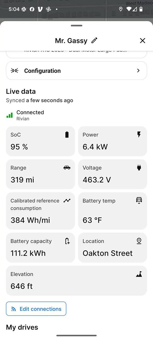 Rivian R1T R1S L2 charger down to 2.7kwh at 24F.. Should I be worried? 1000006515