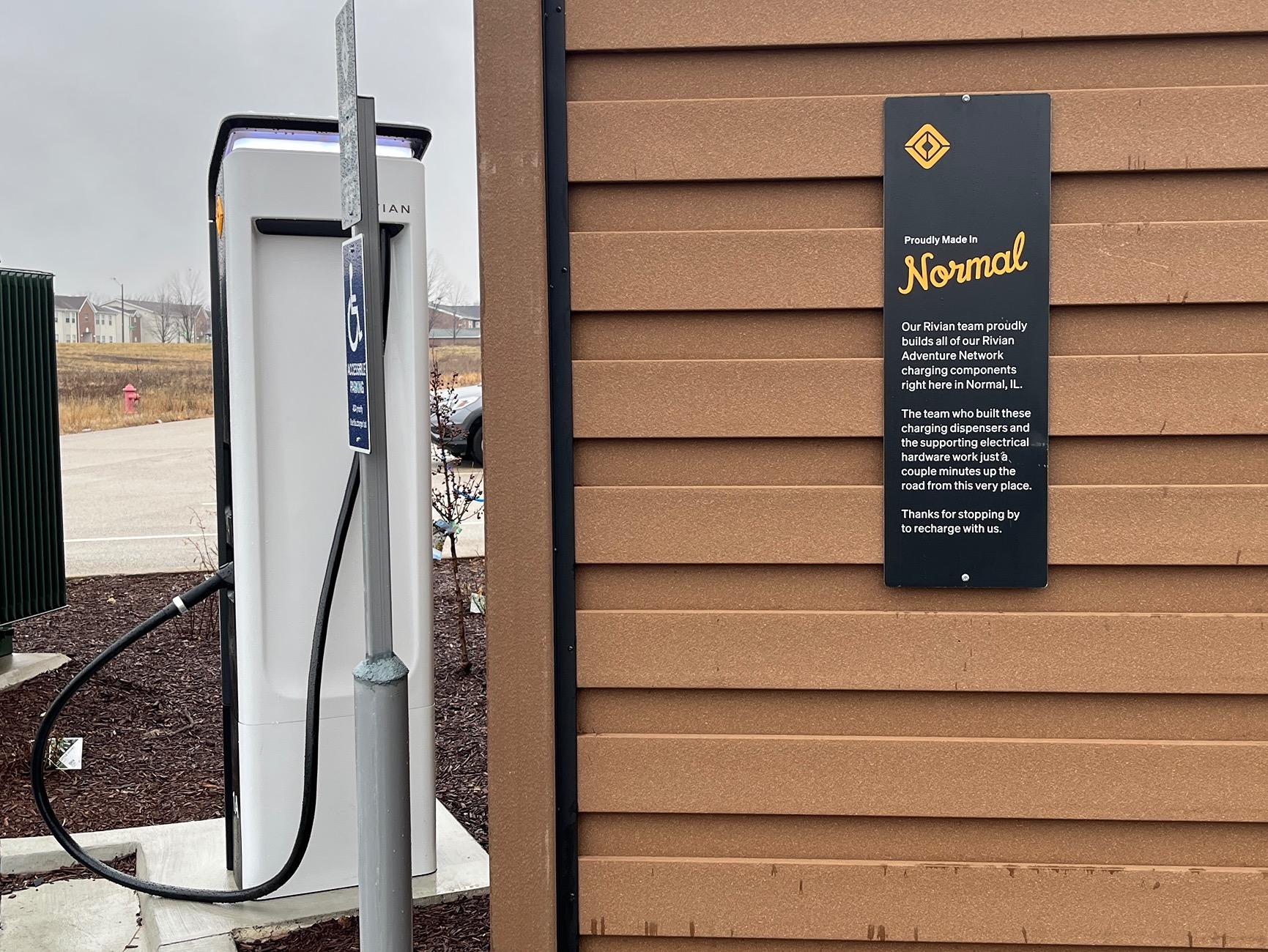 Rivian R1T R1S Normal, IL RAN station is operational IMG_0363