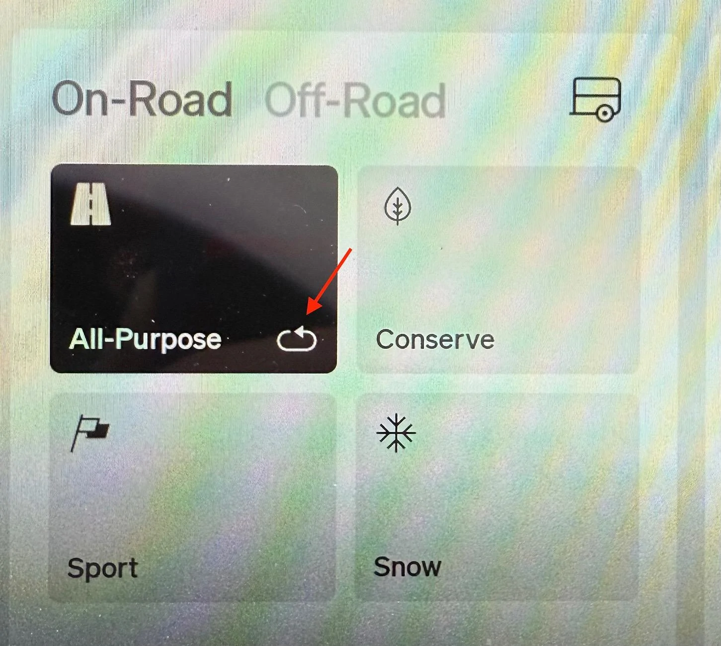 Rivian R1T R1S What does this icon indicate? IMG_7838