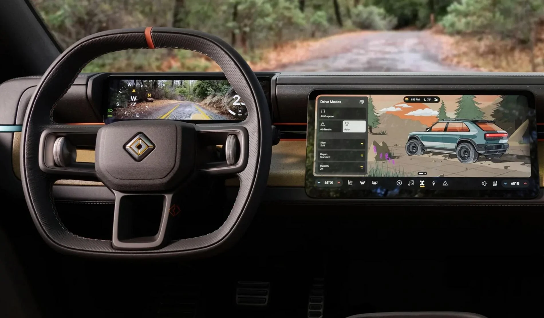 Rivian R1T R1S Speedo screen reconfig Screenshot 2025-02-24 at 09-00-52 R3 - Rivian