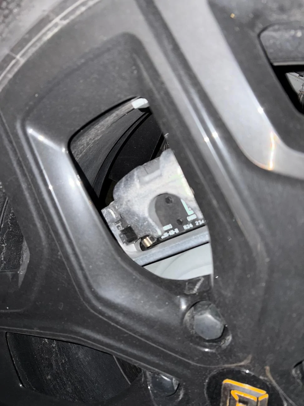 Rivian R1T R1S Delivery qq on caliper covers IMG_9948