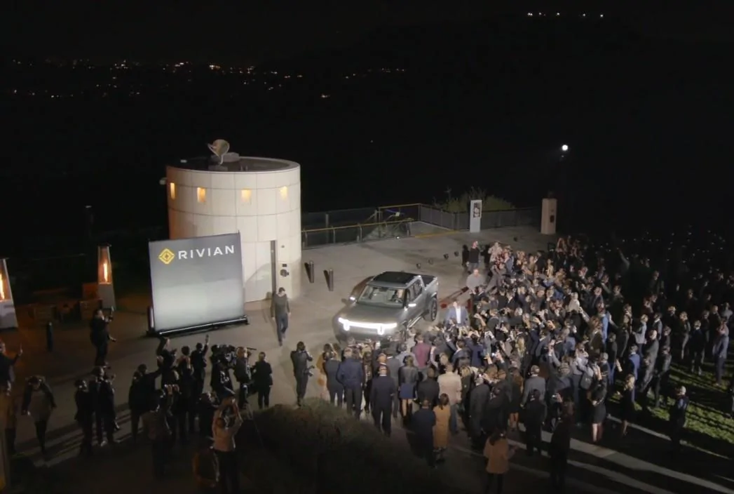 Rivian R1T R1S A History of Rivian (via its webpage) - Part 1 R1T at Griffith Observatory