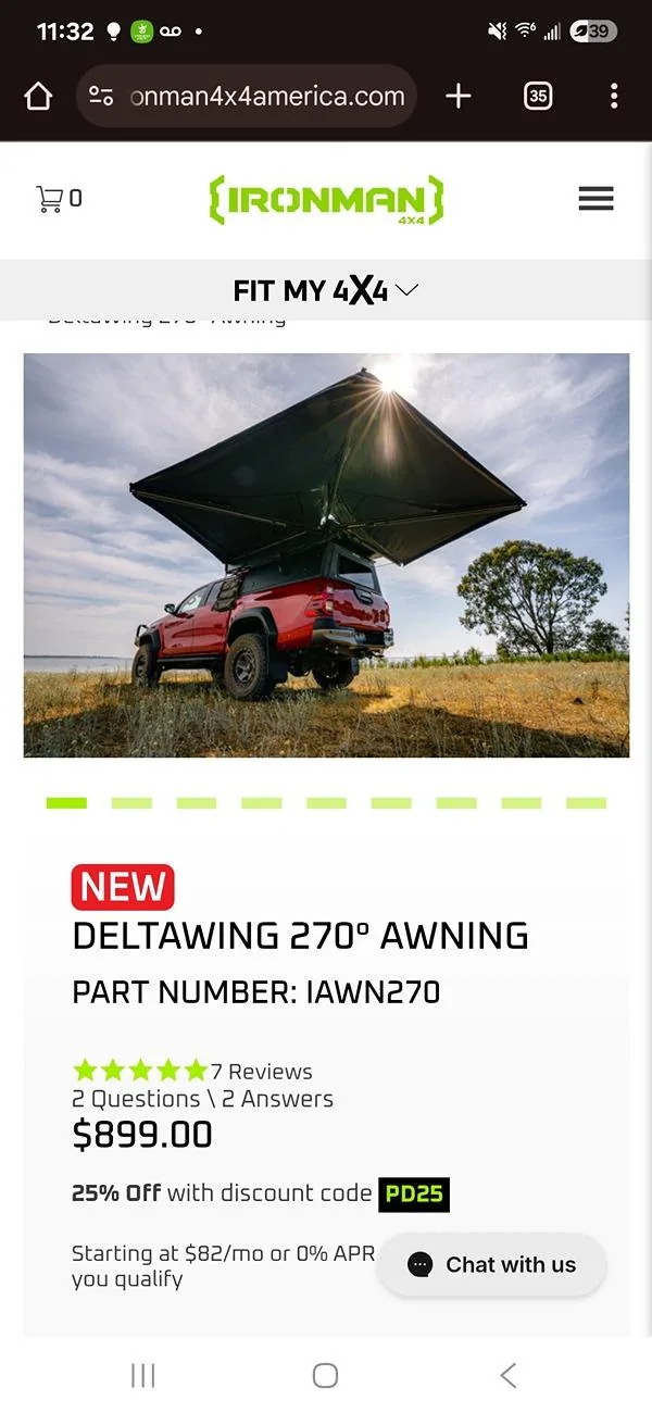 Rivian R1T R1S Kammok x Rivian Crosswing Awning Launched on Kammok Screenshot_20250227_233257_Chrom