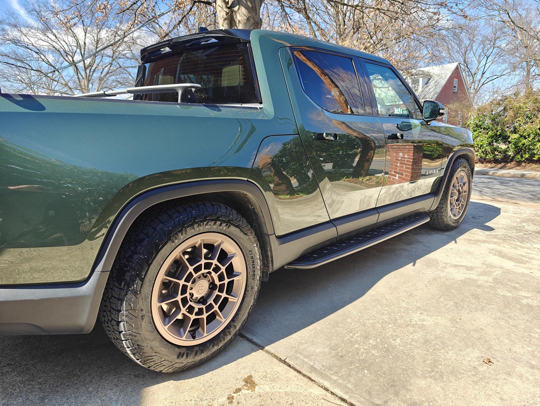 New 20-inch [AW08] Fully Forged Off-Road Wheel for Rivian by Atomic ...