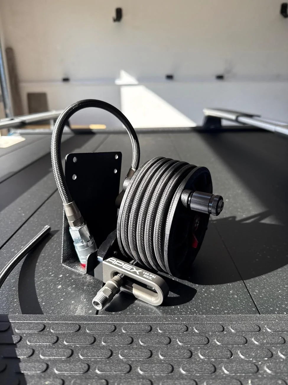 Rivian R1T R1S Mount for the Apex CRS Reel IMG_0827