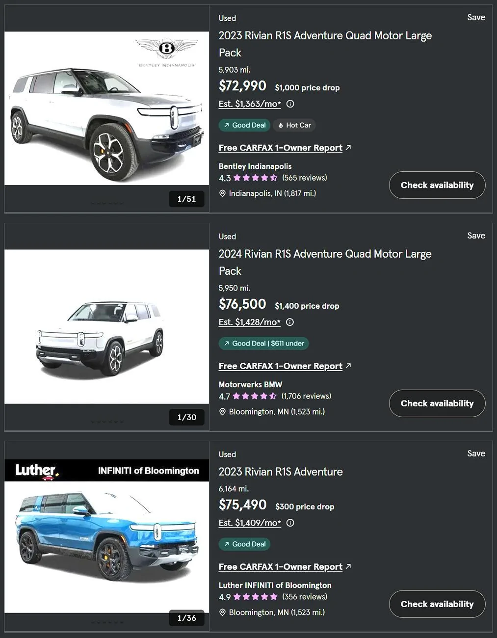 Rivian R1T R1S R1S Reservation Holder Before Price Increase (Advice Needed) 1740933392714-o5