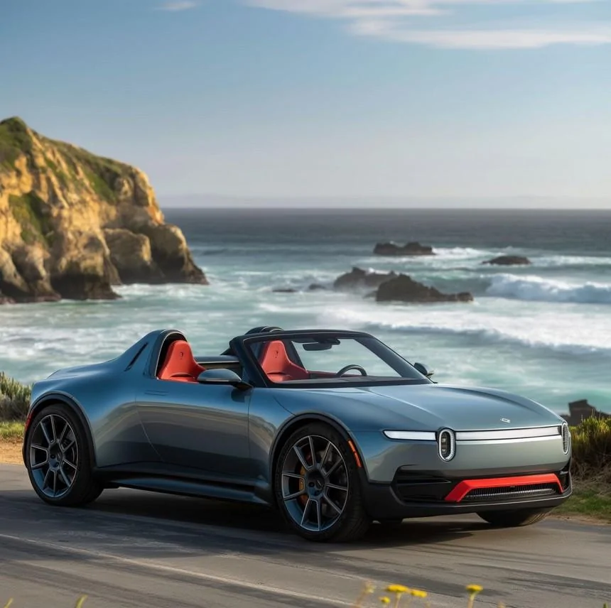 Rivian R1T R1S A History of Rivian (via its webpage) - Part 1 Imagined Rivian Sports Car - 2