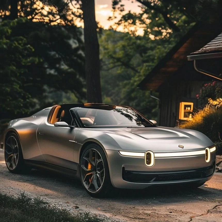 Rivian R1T R1S A History of Rivian (via its webpage) - Part 1 Imagined Rivian Sports Car - 1