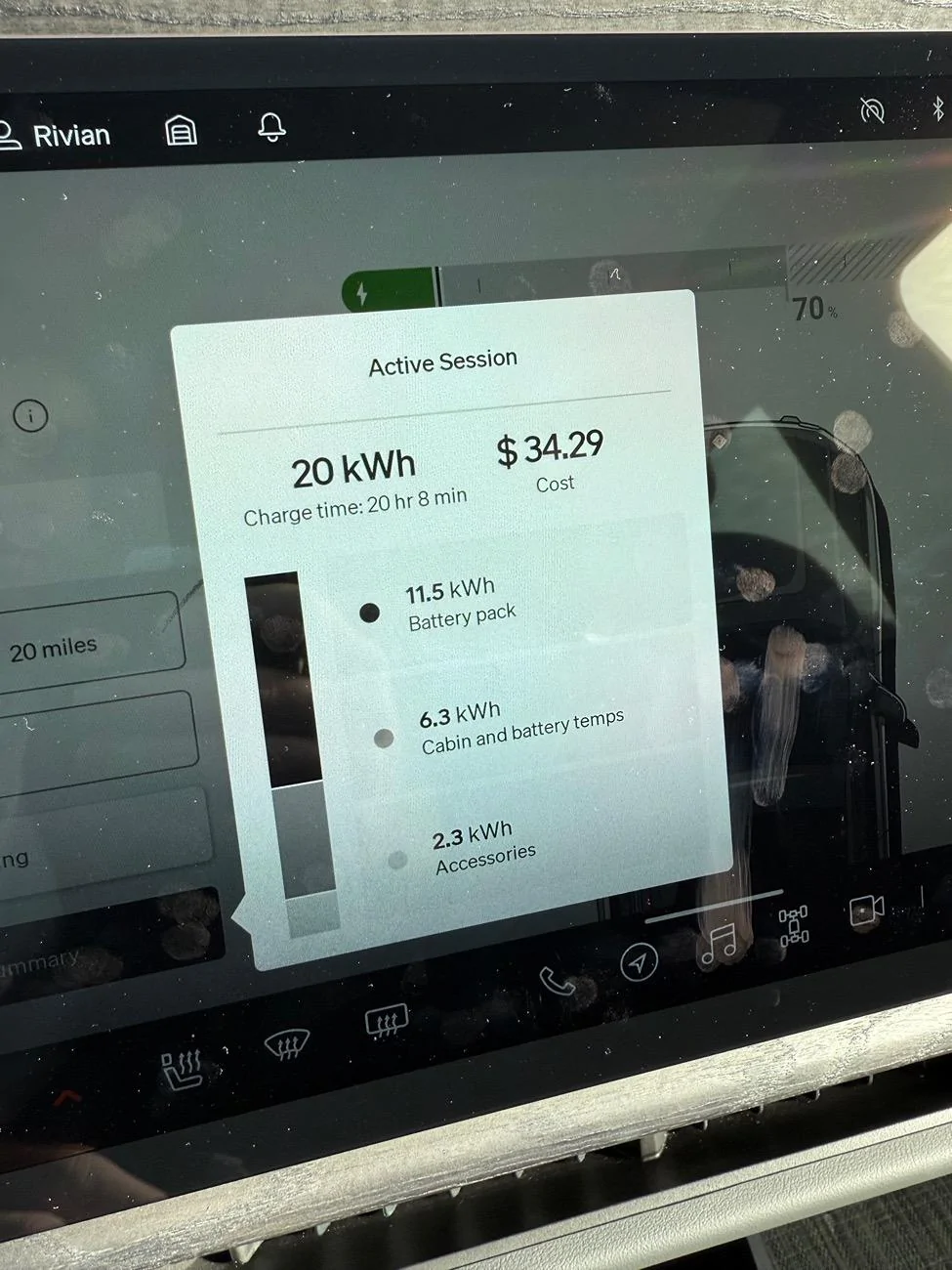 Rivian R1T R1S How does Rivian Calculate Home Charging Cost IMG_3835