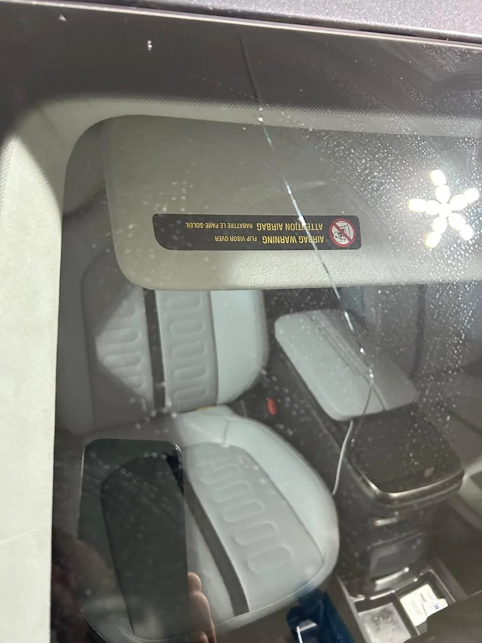 Rivian R1T R1S 4th crack in windshield. OMG I’m so done IMG_1947