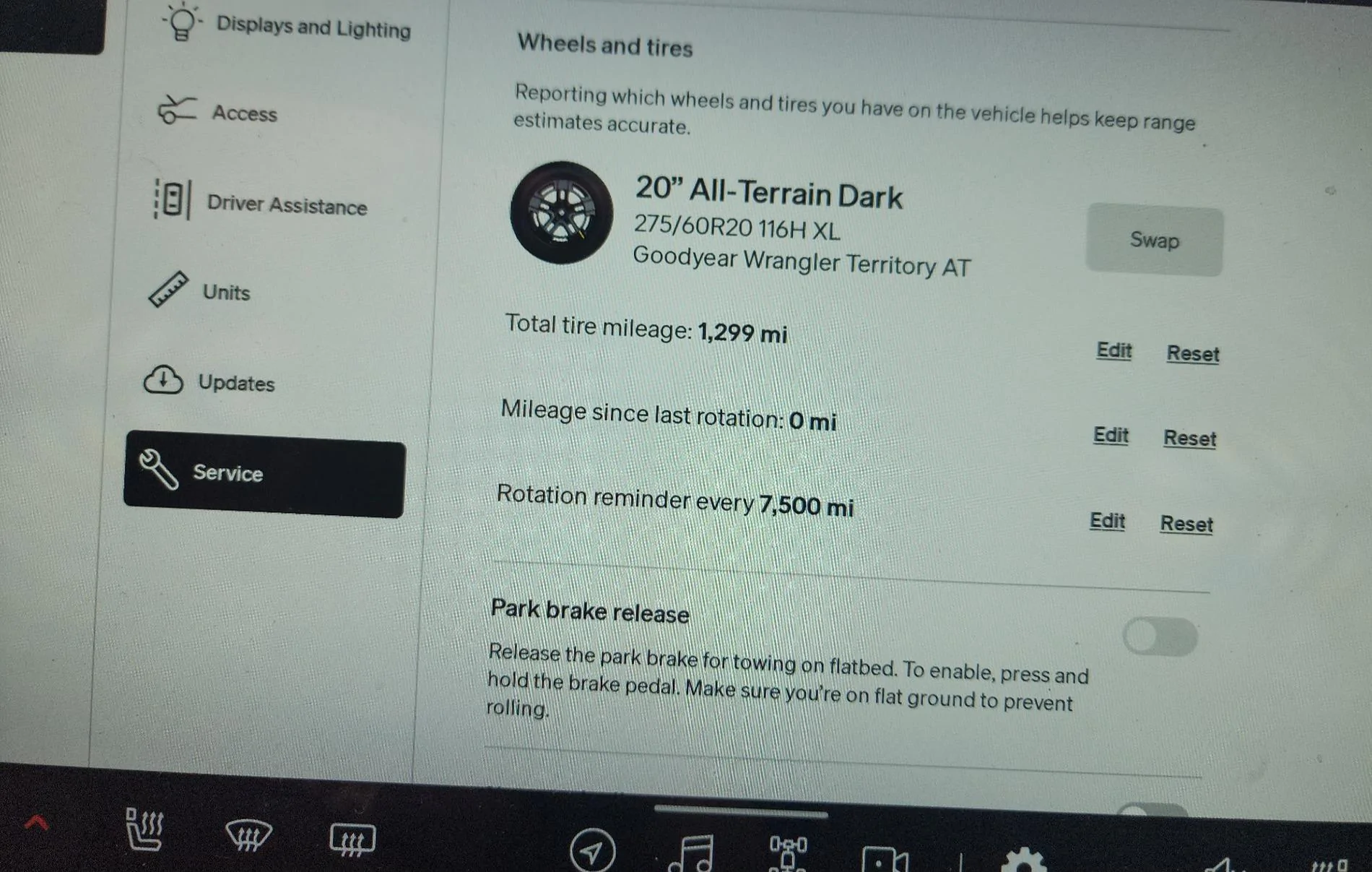 Rivian R1T R1S 2025.06 Update Release Notes IMG_20250305_065904