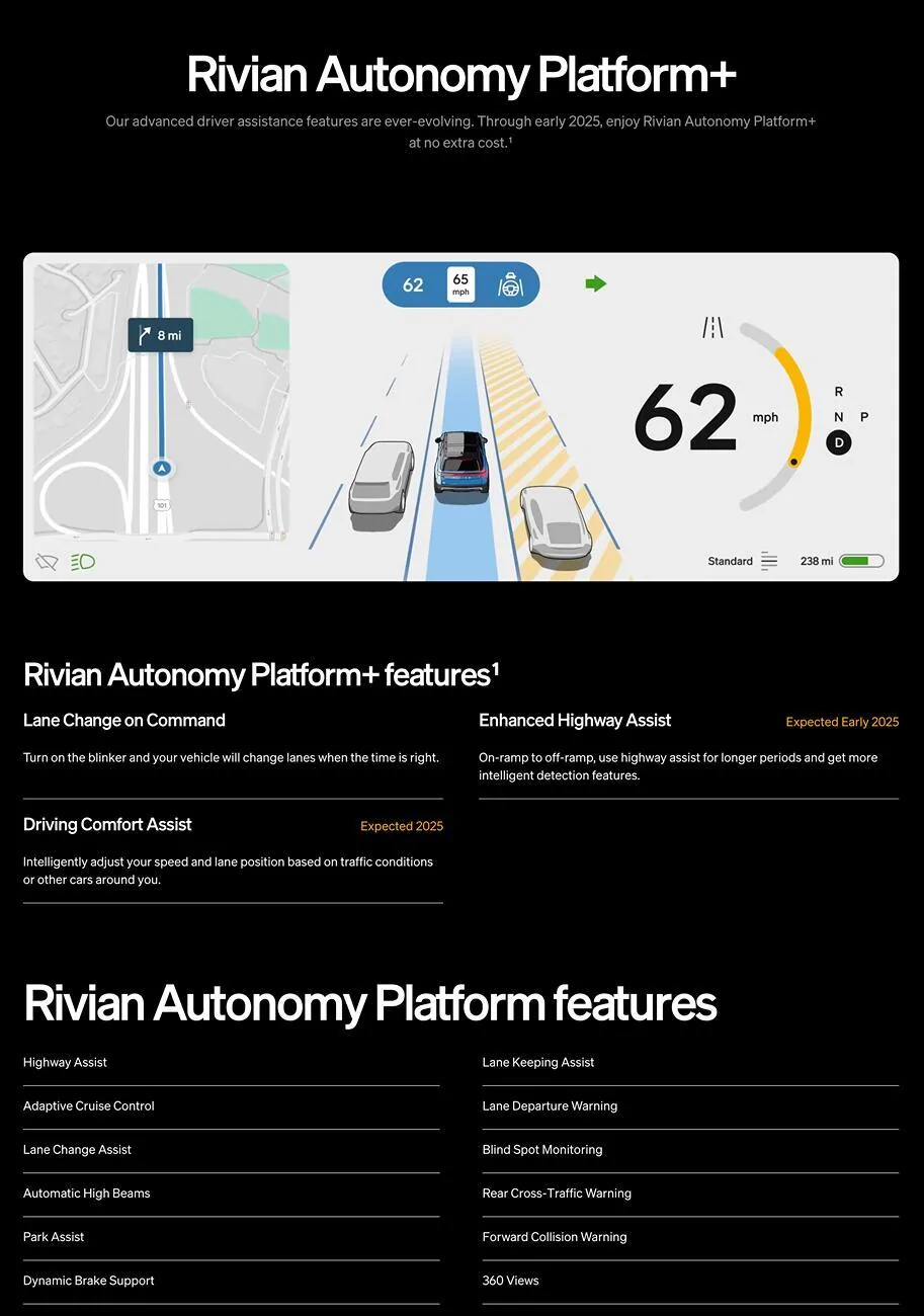 Rivian R1T R1S 2025.06 Update Release Notes Screenshot 2025-03-05 at 10.27.38 AM