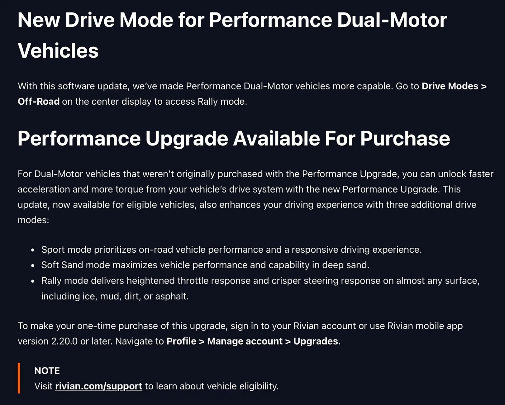 Rivian R1T R1S Dual Motor All Purpose not smooth now IMG_2597