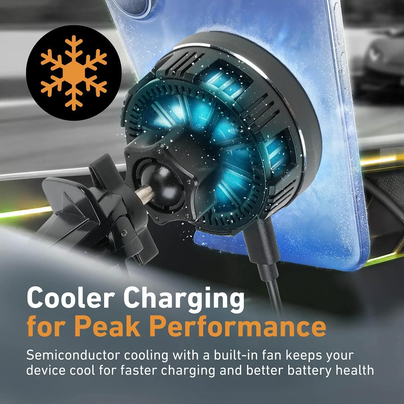 EveryAmp Qi2 charger features semiconductor cooling so that devices charge faster with better ...png