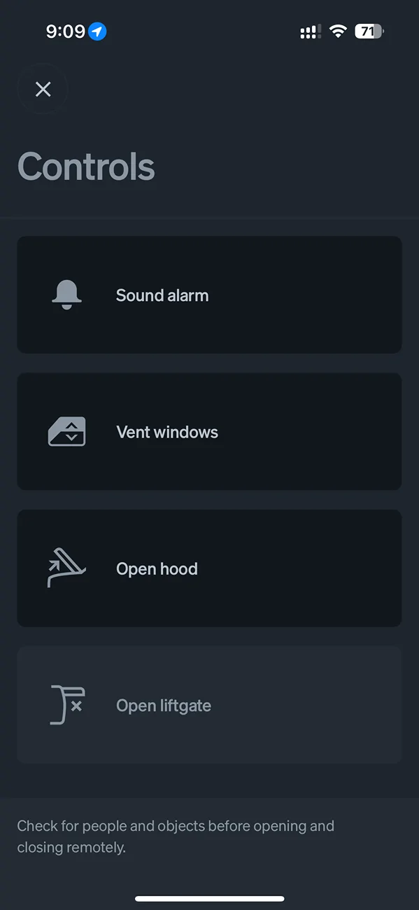 Rivian R1T R1S Rivian iOS app 2.20 is out! IMG_5741