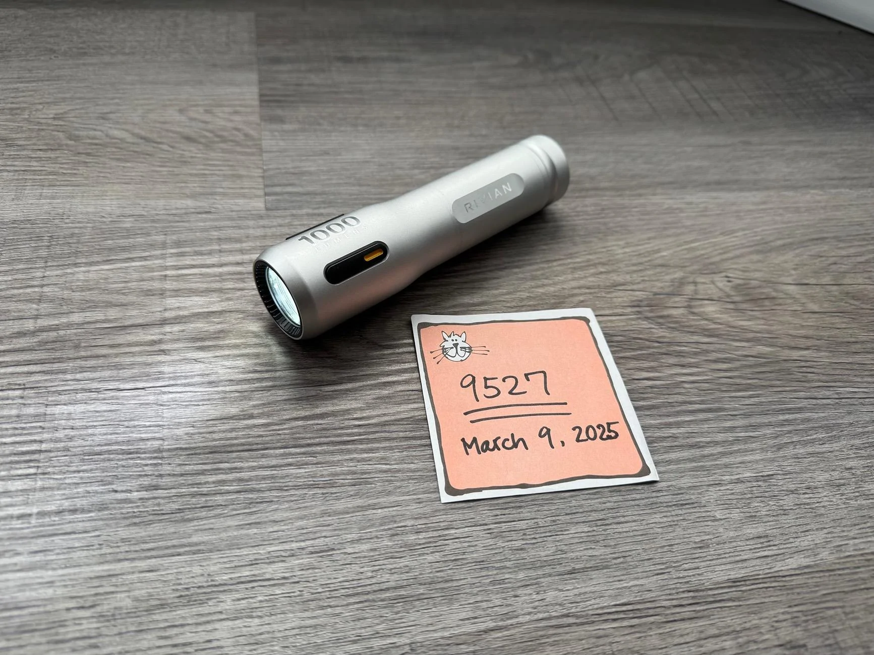 Rivian R1T R1S Rivian Torch Flashlight IMG_0373