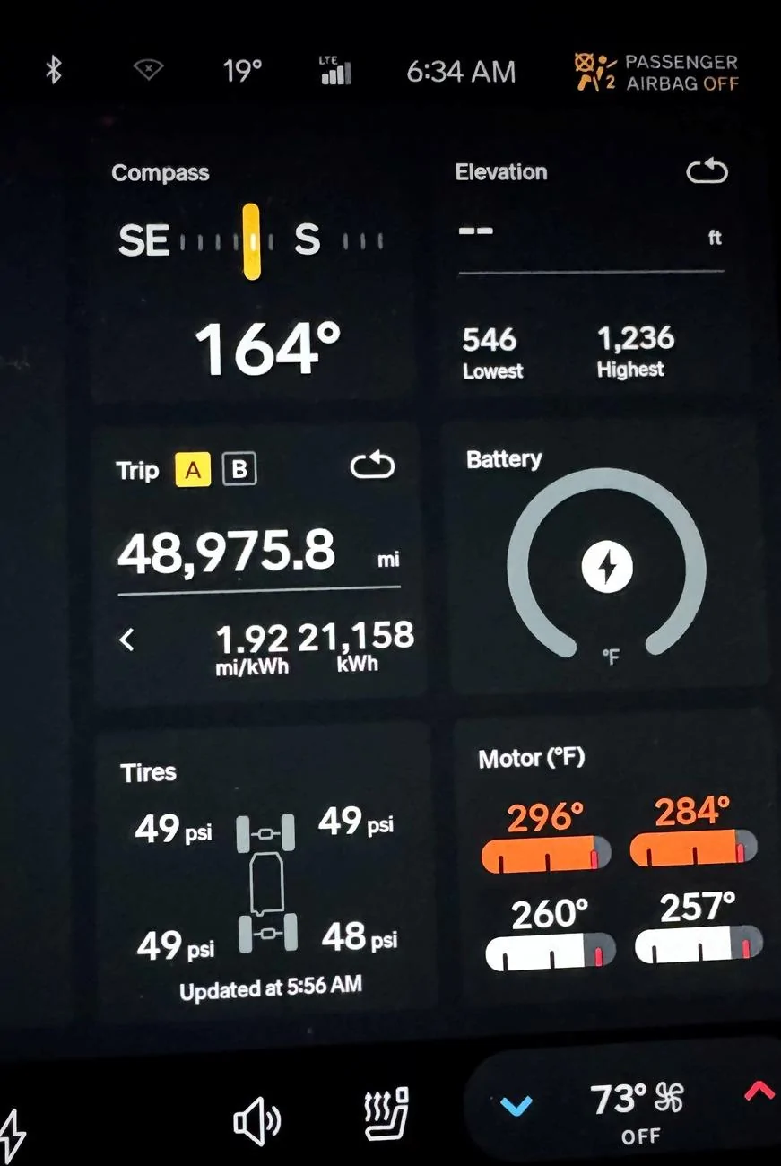 Rivian R1T R1S G1 QUAD Overheating Motors motor temps