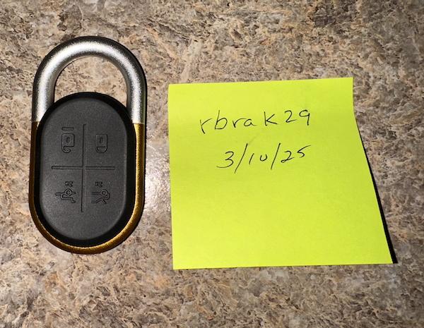 Rivian R1T R1S Gen 1 Key Fob IMG_5993
