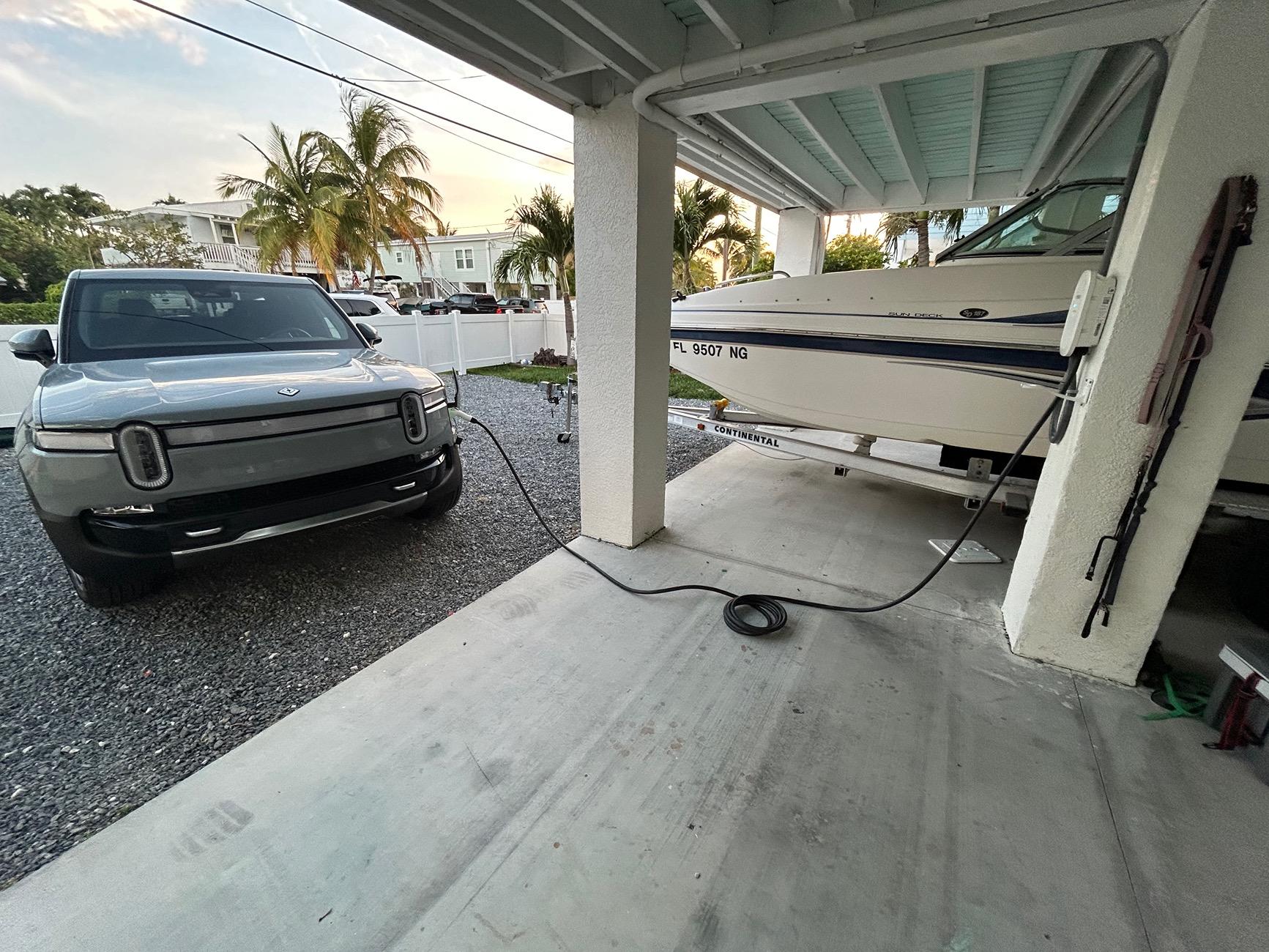 Rivian R1T R1S Show off your Level 2 Home Charger installs here IMG_4541