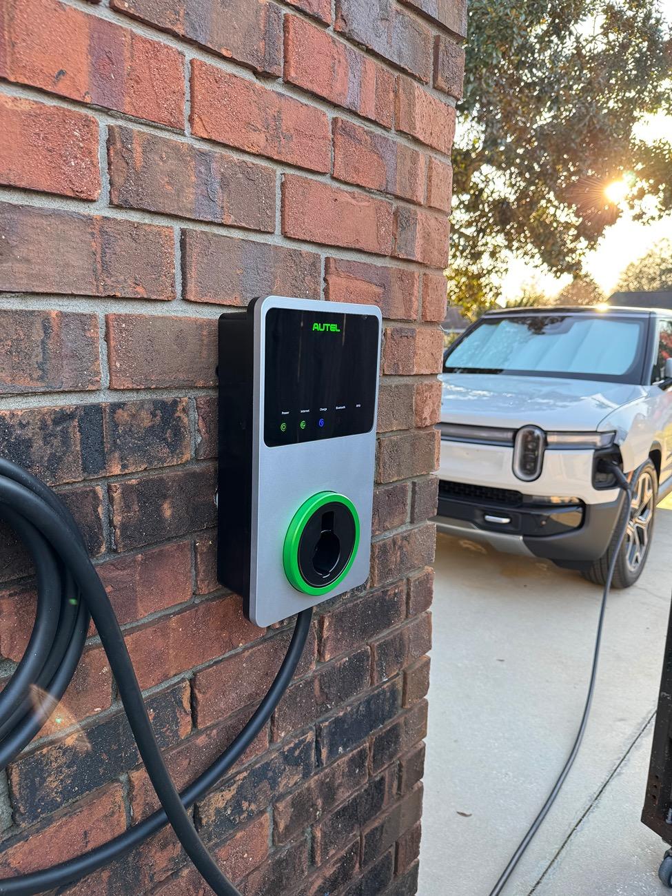Rivian R1T R1S Show off your Level 2 Home Charger installs here IMG_2928