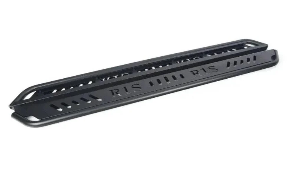 Rivian R1T R1S Initial Comparison of Running Boards and Rock Sliders Evannex RB