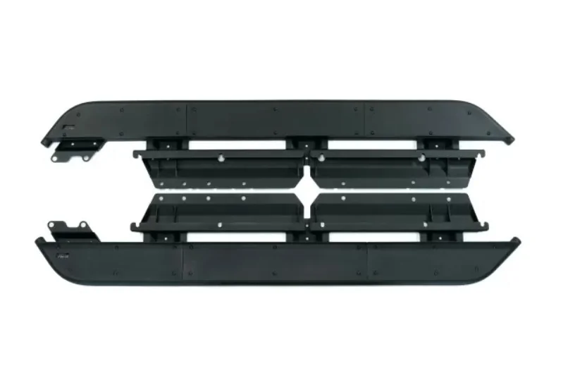 Rivian R1T R1S Initial Comparison of Running Boards and Rock Sliders Weistec Engineering RS