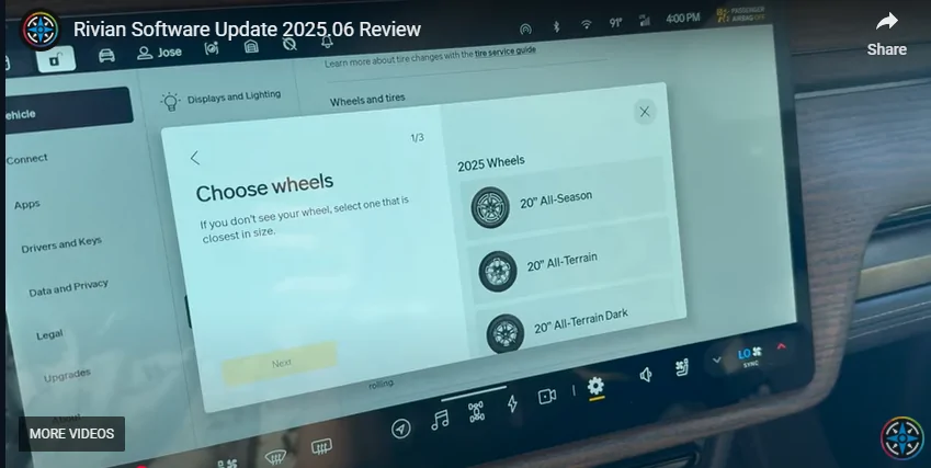 Rivian R1T R1S Update 2025.06 is out! 1742312404394-cj