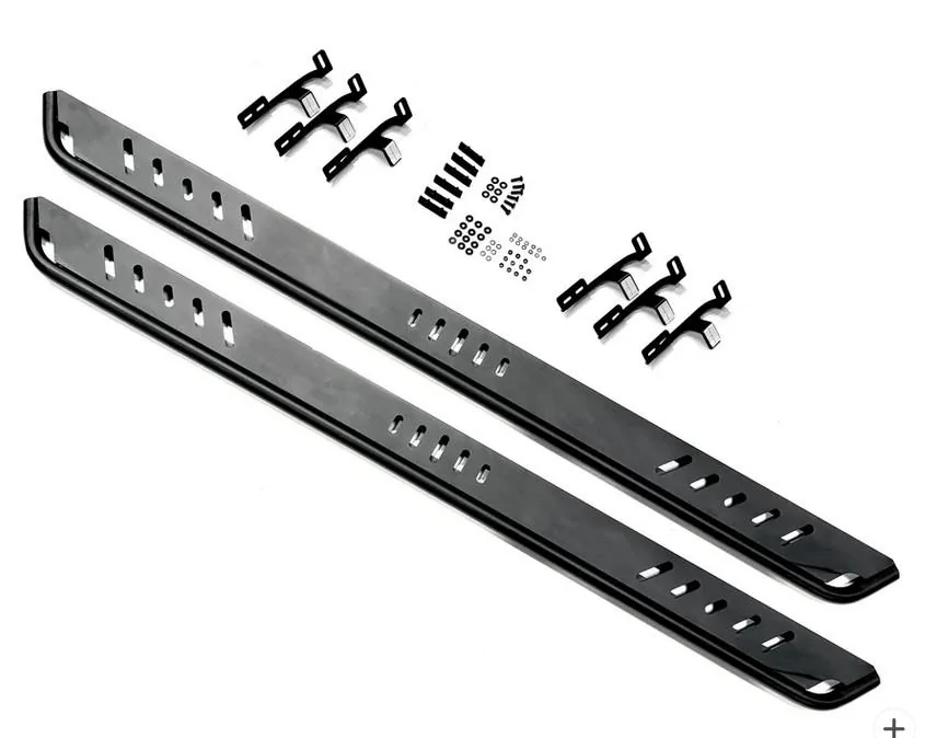 Rivian R1T R1S Initial Comparison of Running Boards and Rock Sliders RPM Running Boards