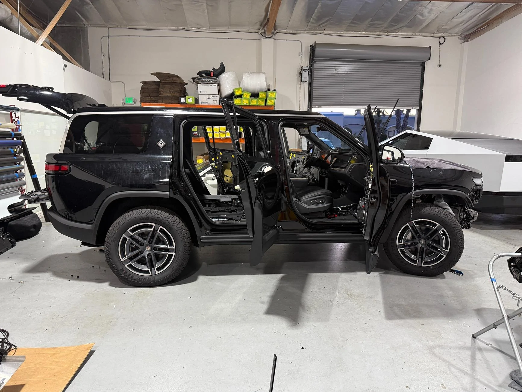 Armored Rivian Did someone say Armor? Real Ballistic Armored (Bulletproof) R1S Tri ...