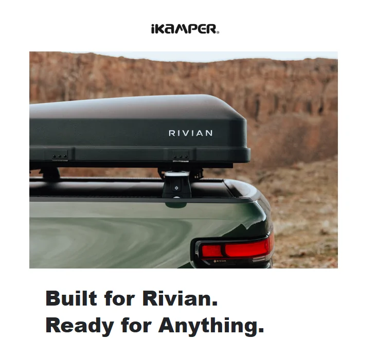 Rivian R1T R1S New Rivian x iKamper Skycamp Mini for R1T/R1S 1742491244084-uj