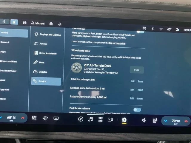 Rivian R1T R1S Update 2025.06 is out! imageA
