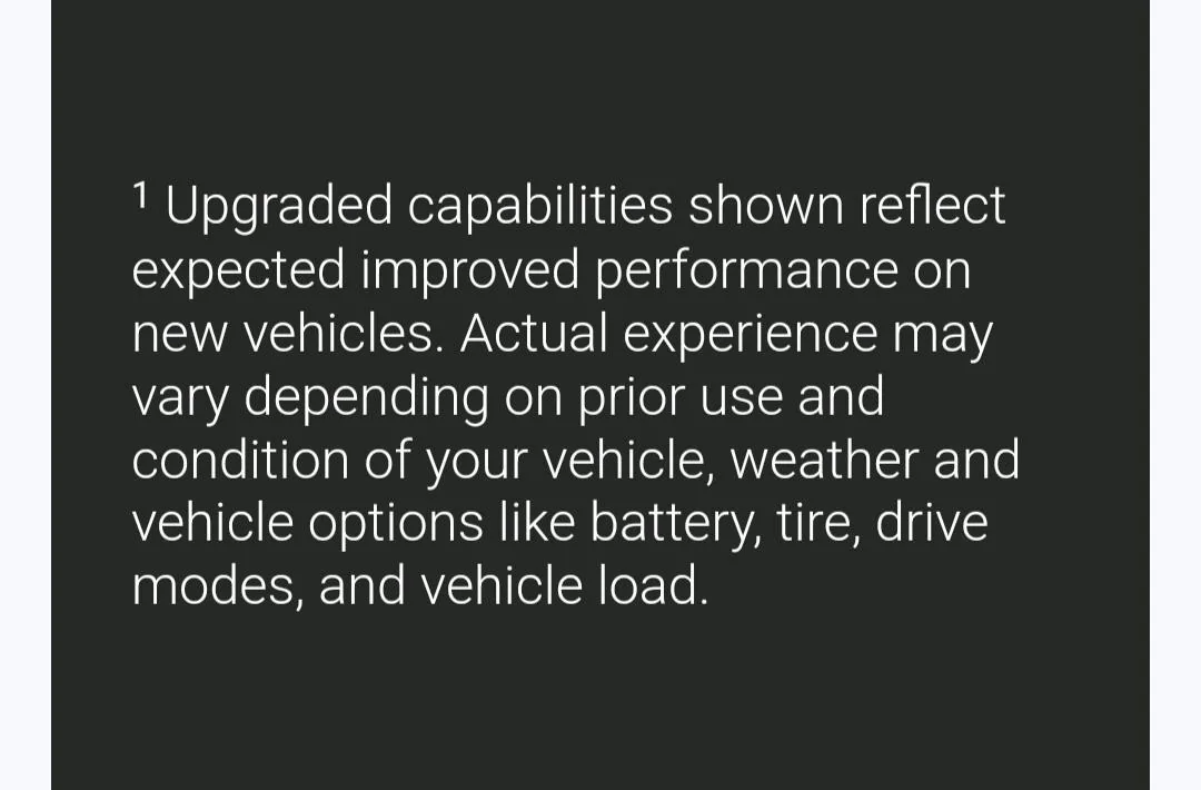 Rivian R1T R1S Dual Motor Performance Upgrade/Unlock applies to all modes (including All-Purpose) Screenshot_20250321-191936