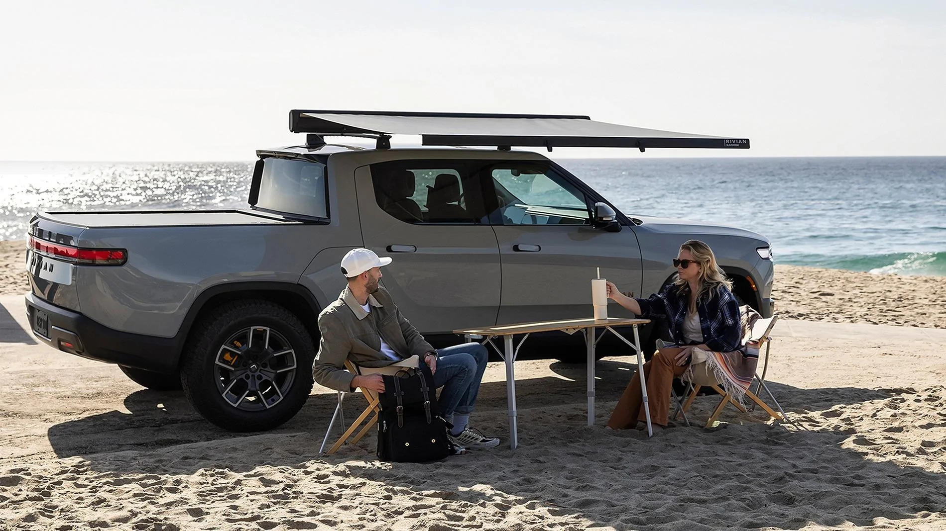 Rivian R1T R1S Kammok Crosswing Awning released for Rivian Kammok Crosswing Awning Rivian 2