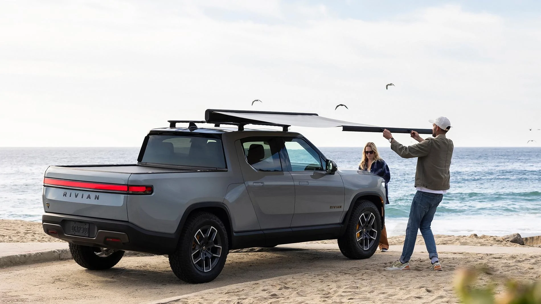 Rivian R1T R1S Kammok Crosswing Awning released for Rivian Kammok Crosswing Awning Rivian 4