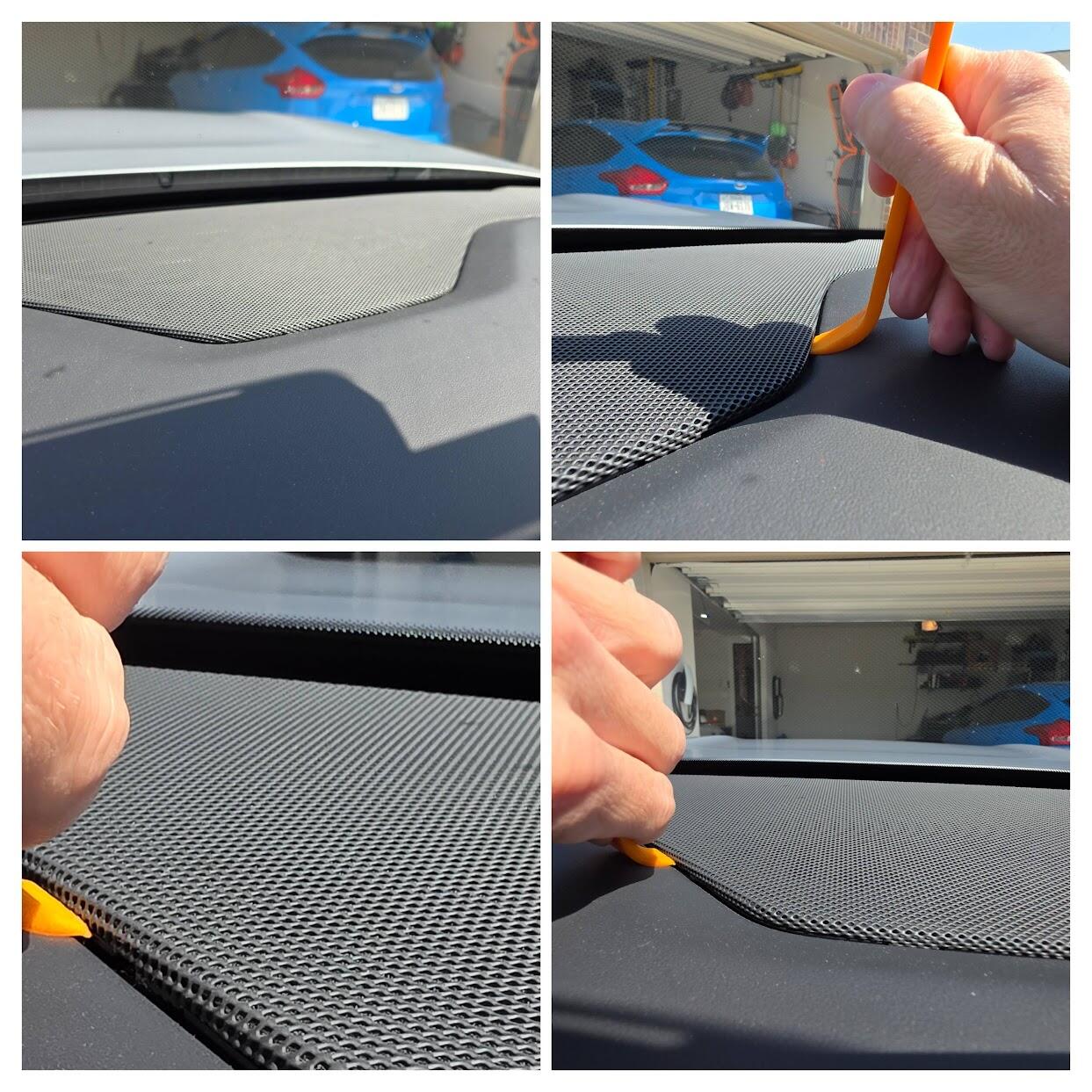 Rivian R1T R1S Dashboard Rattle - Solved using rubber seal strip 1742920903962-60